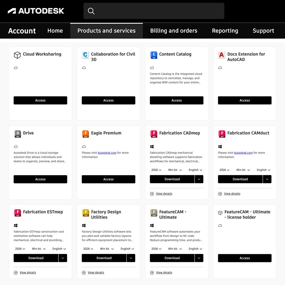 Autodesk 3ds Max (Multiple Versions) – 3 Year Access