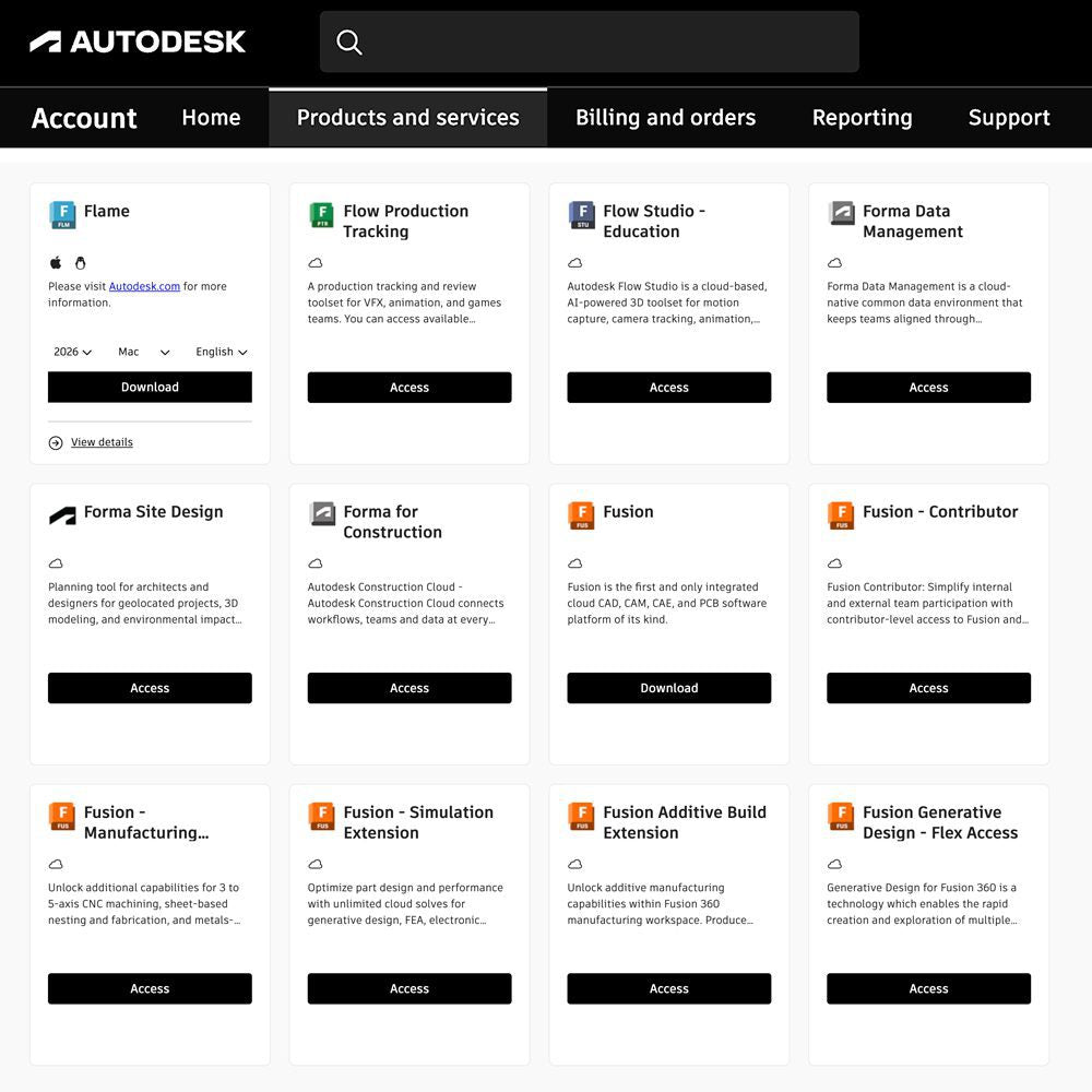 Autodesk All Apps (3 Years) – Full Access Package