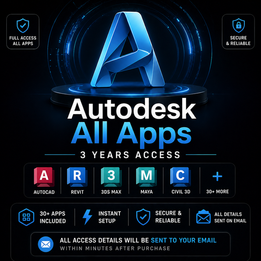 Autodesk All Apps (3 Years) – Full Access Package