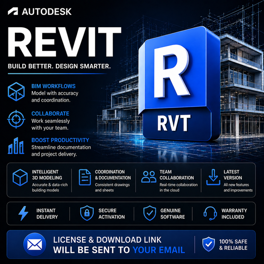 Revit (3 Years) – BIM Software for Architecture & Engineering