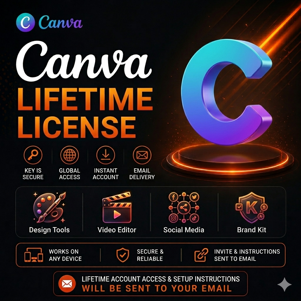 Canva Pro Lifetime – Premium Design Access